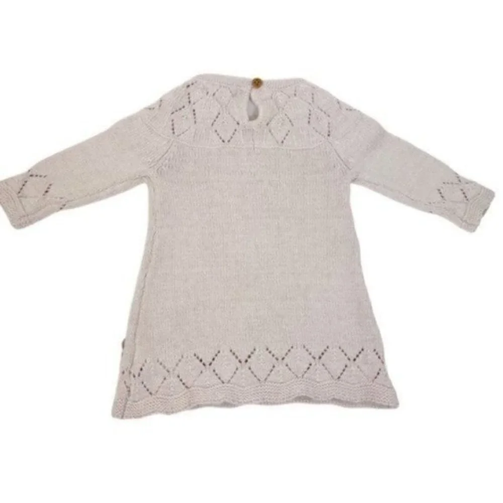 Catherine Malandrino Mini Knit long sleeve sweater dress size 12 months